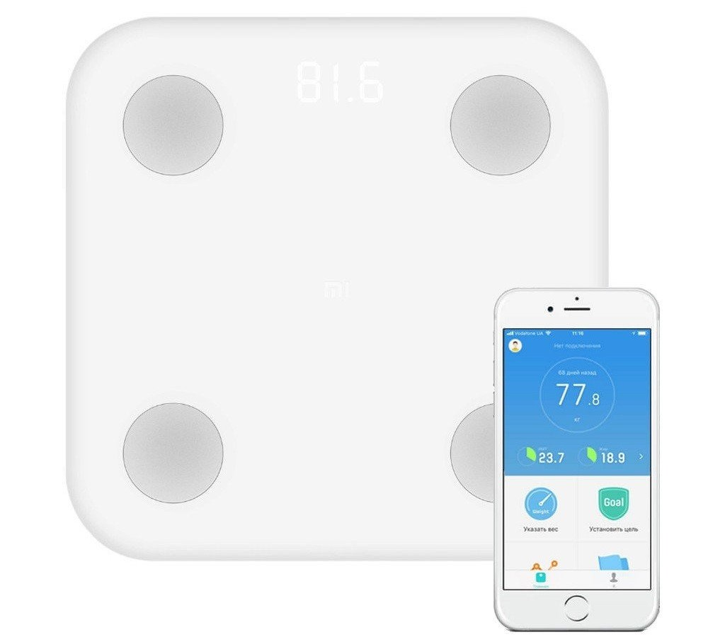 Весы электронные Xiaomi Mi Body Composition Scale 2 (5шт/кор)