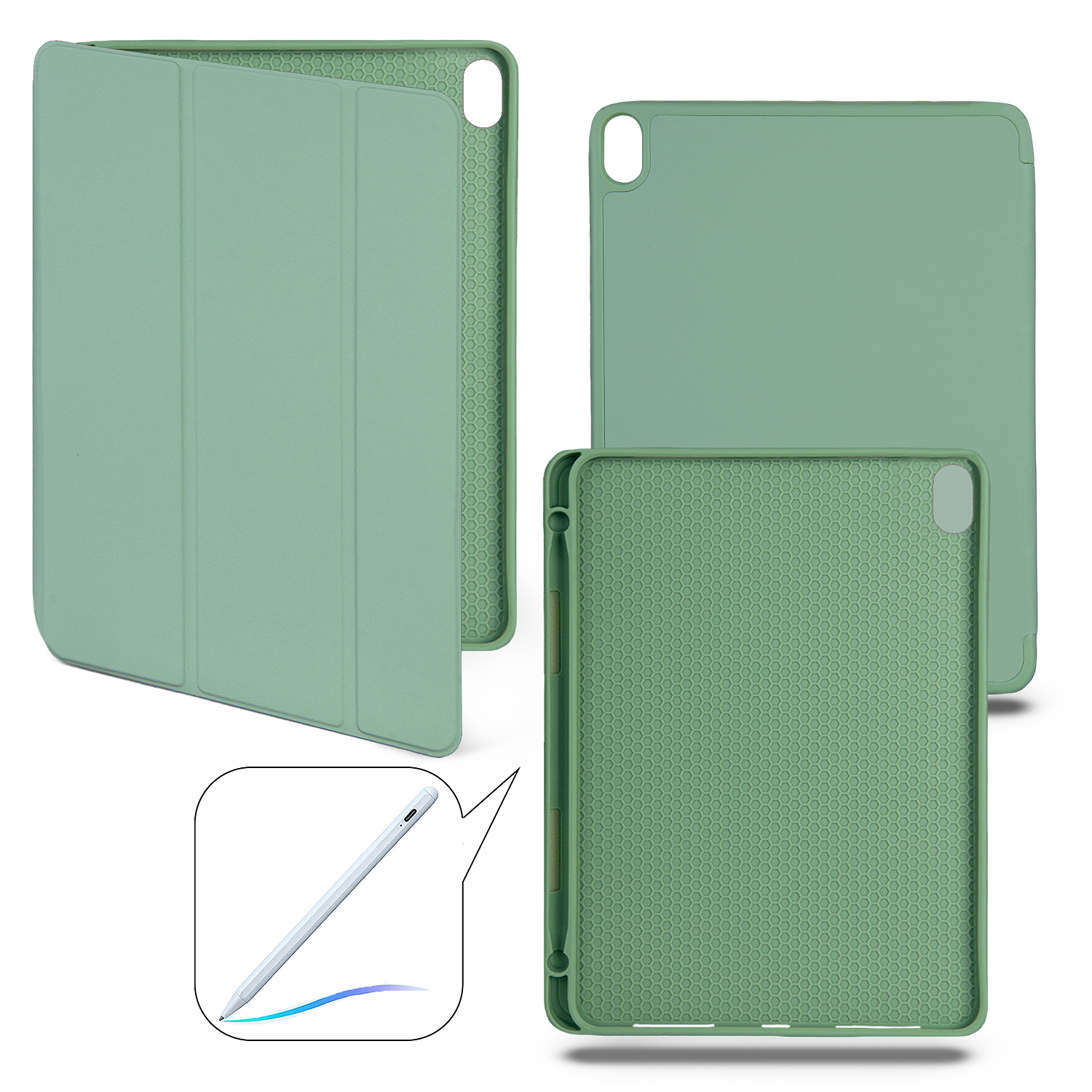 Чехол-книжка iPd 10 (2022) 10.9 Smart Case (Pencil) Mint Green №10