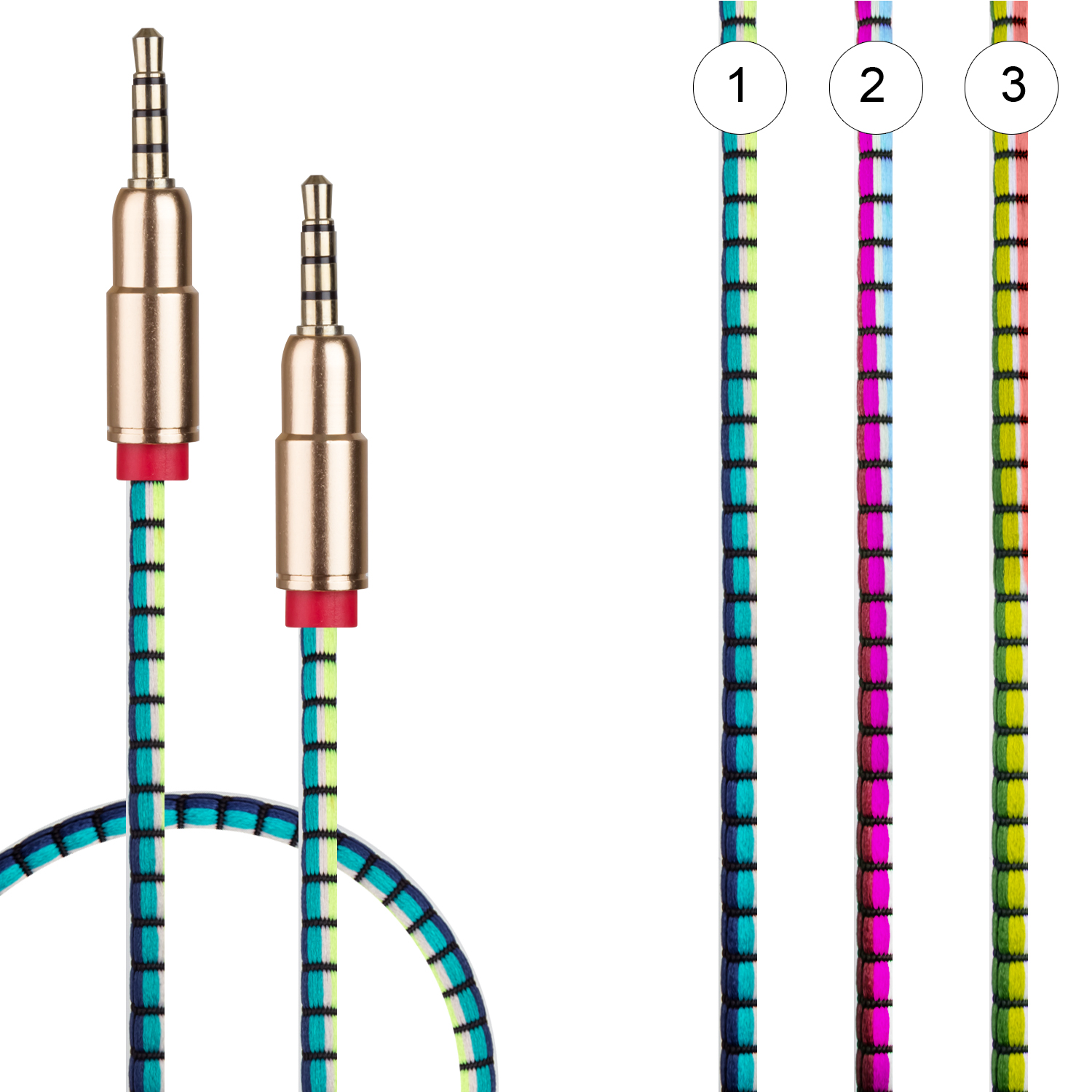 Кабель AUX 3,5 на 3,5 1.5M JD-N3