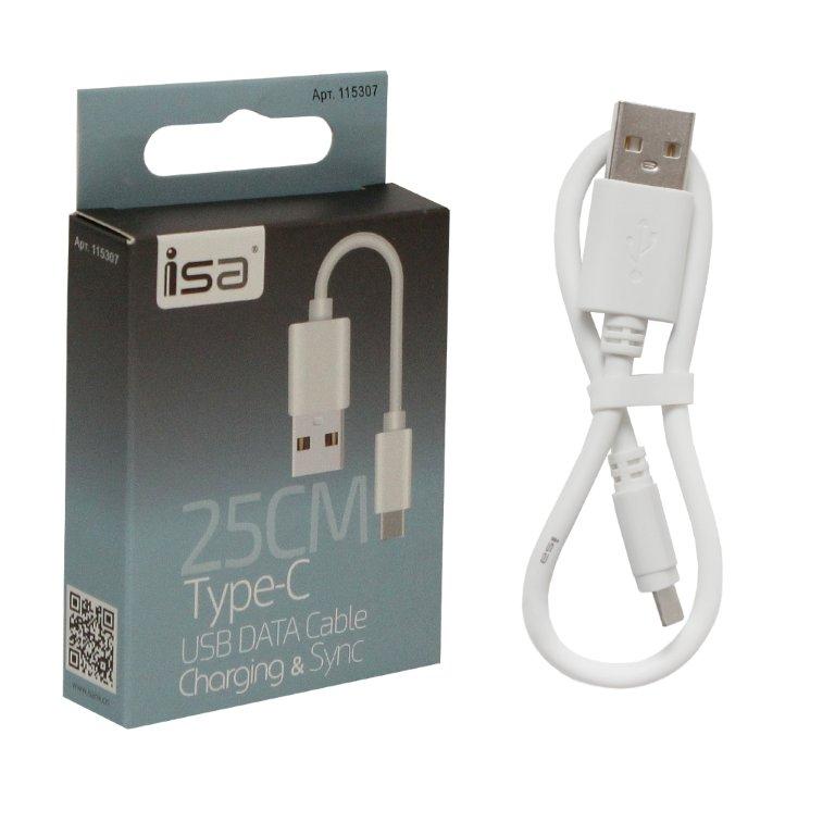 Type c 25w. Кабель USB Micro 25 см белый Isa. Кабель Isa Micro USB 25 см. Кабель USB - MICROUSB Isa алюминий/нейлон Lux 1м черный. Провод Type c Isa.