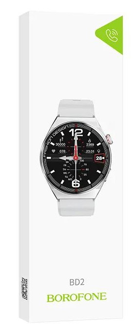 Часы smart watch BOROFONE BD2 серебро