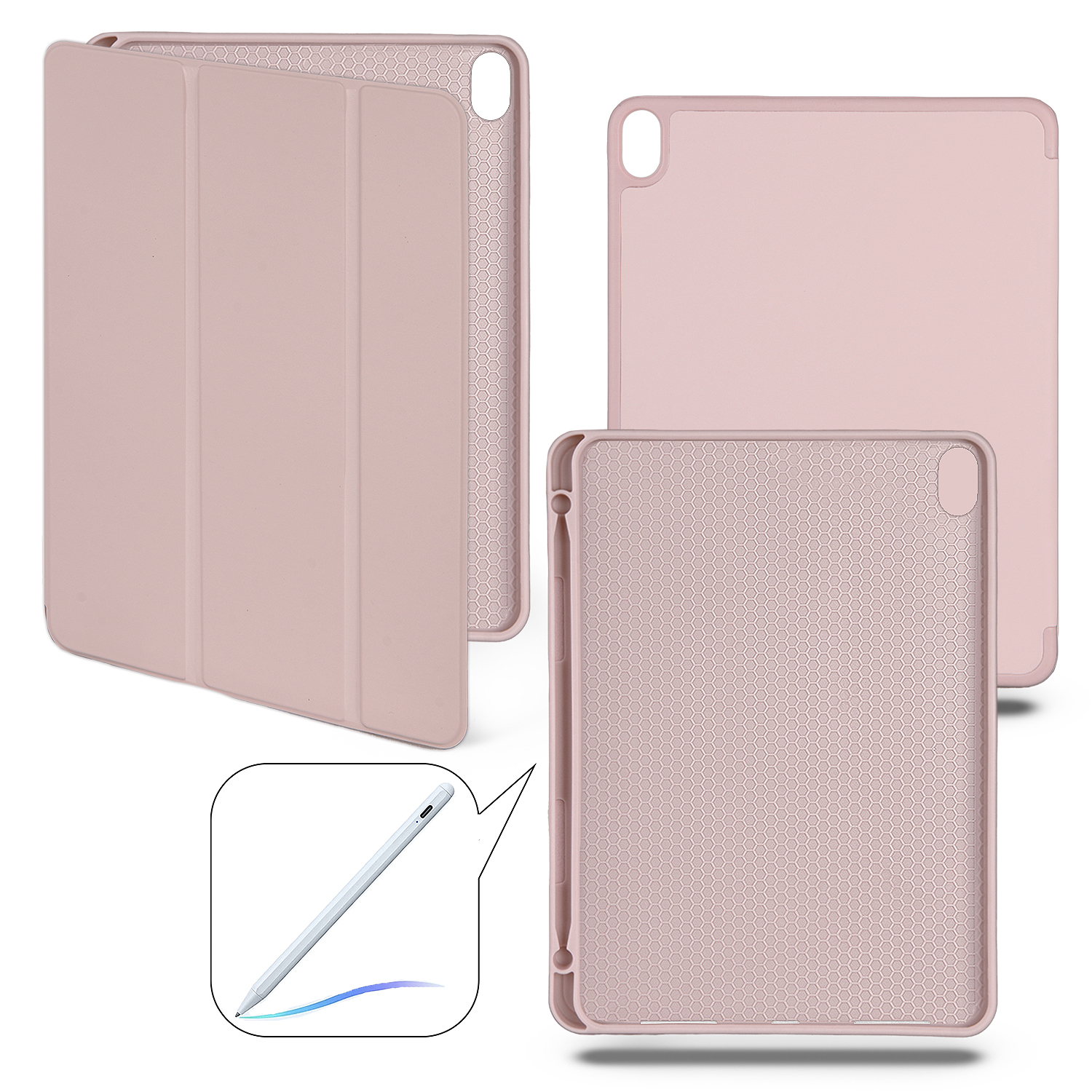 Чехол-книжка iPd 10 (2022) 10.9 Smart Case (Pencil) Sand Pink №14
